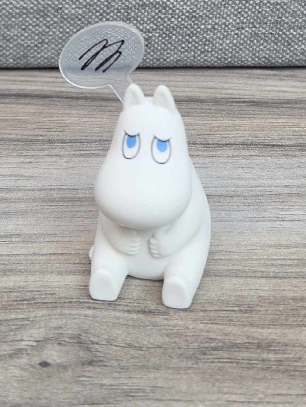 Moomin Moomintroll GotchaPon Mini Figure w/ Mirror – Japan Gashapon